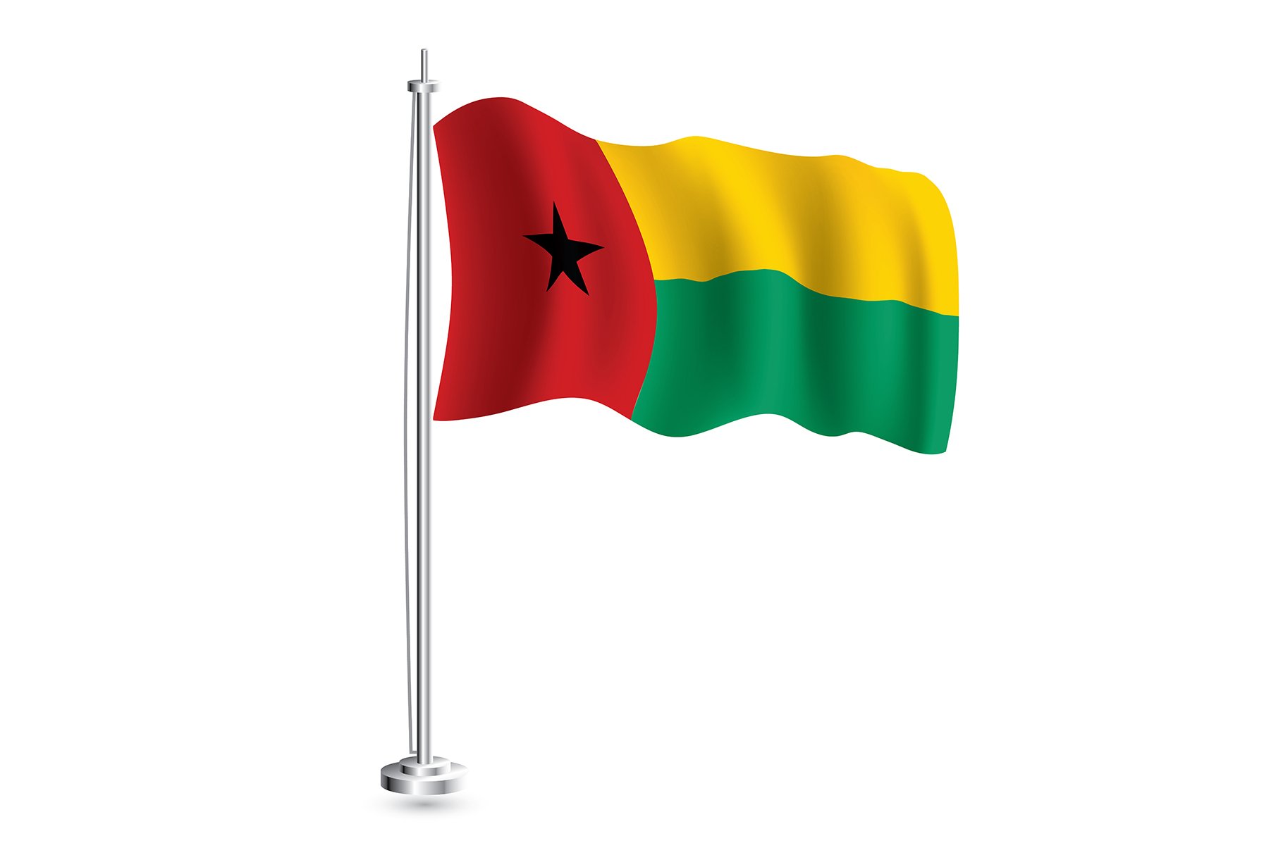 Quốc kỳ Guinea - Bissau mang đậm giá trị lịch sử của đất nước