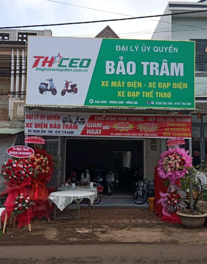 Mới đây, đại lý ủy quyền Bảo Trâm chính thức khai trương tại xã Bàu Hàm, huyện Trảm Bom tỉnh Đồng Nai