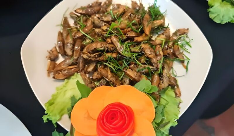 Muồm muỗm rang Mường Lò là món ăn ngon nức tiếng được nhiều người ưa chuộng
