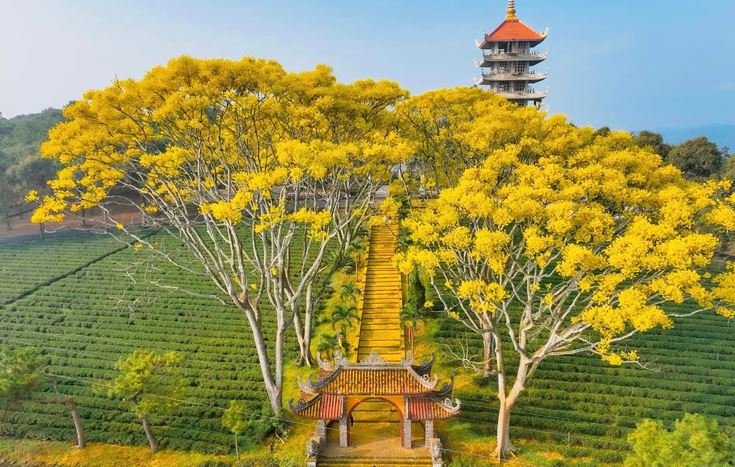 Vẻ đẹp say đắm lòng người của tu viện Bát Nhã