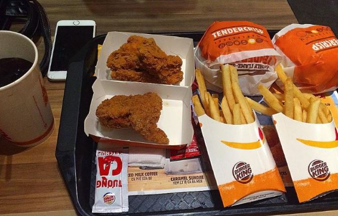 Burger King - Gà rán giòn rụm, khó cưỡng