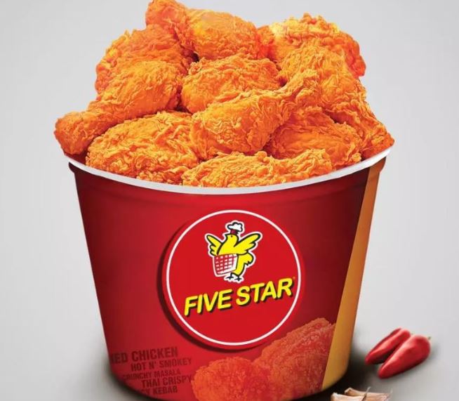 Five Star - Gà rán xốp mềm, tươi mới