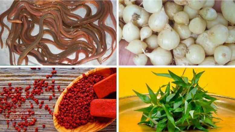 Nguyên liệu cần có để nấu súp lươn chuẩn vị
