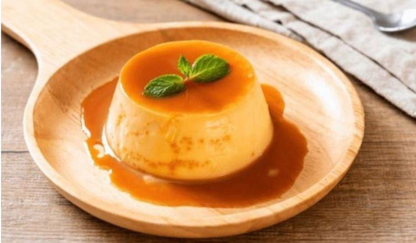 Bánh flan bằng sữa đặc ông Thọ ngọt ngào, mềm mịn