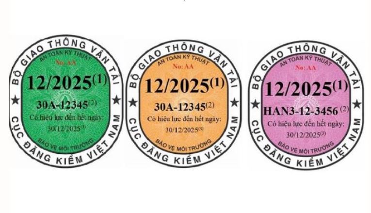 Ý nghĩa quan trọng của tem kiểm định ô tô, xe máy 2025