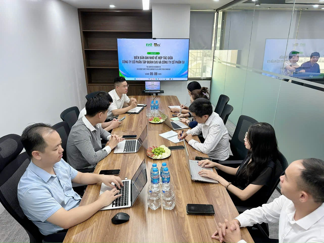 EVG Group hợp tác EV khai thác công nghệ tiên tiến nâng cao hiệu quả năng lượng
