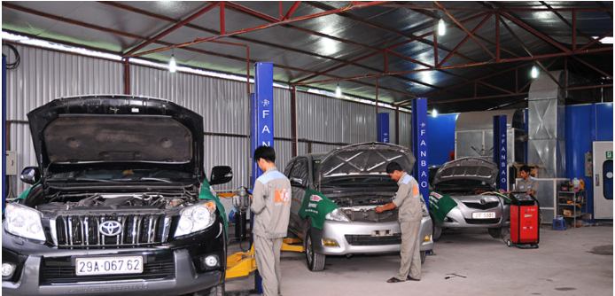 Nếu thấy phương tiện của bạn hoạt động yếu hãy mang xe đến garage uy tín để kiểm tra và sửa chữa