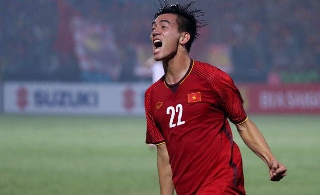Nguyễn Tiến Linh đang là nam cầu thủ sáng giá nhất trong Đội tuyển bóng đá quốc gia Việt Nam