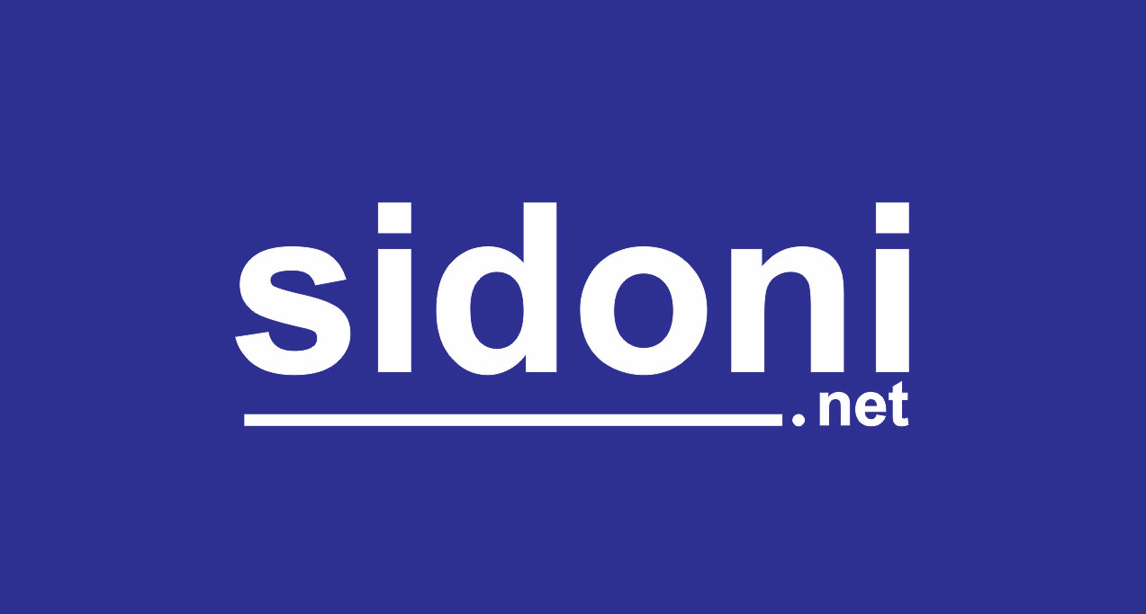 Logo sidoni - Siêu Doanh Nghiệp nền xanh