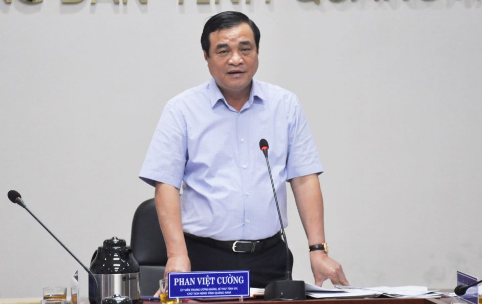 Đồng chí Phan Việt Cường đã tái đắc cử chức vụ Bí thư Tỉnh ủy khóa 22 tại hội nghị lần thứ nhất Ban Chấp hành Đảng bộ tỉnh Quảng Nam