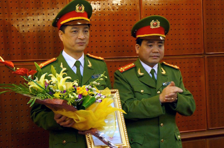 Tại buổi lễ công bố quyết định của Bộ trưởng Bộ Công an, Nguyễn Duy Ngọc được bổ nhiệm giữ chức vụ Phó Giám đốc CATP Hà Nội