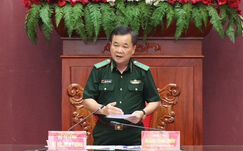 Hoàng Xuân Chiến là người chủ trì xây dựng dự án Biên phòng Việt Nam