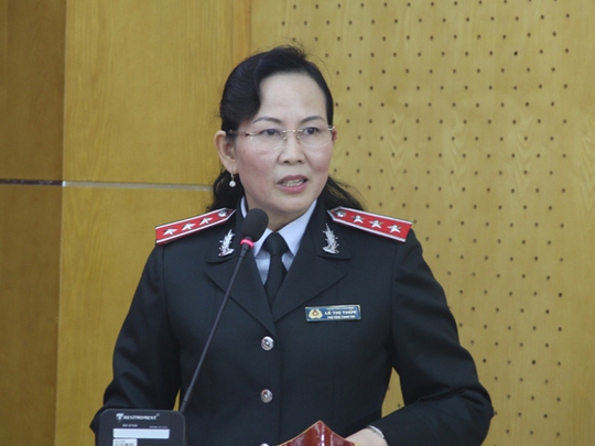 Từ 01/2016 – 08/2016, bà được bầu làm Phó Tổng Thanh tra Chính phủ