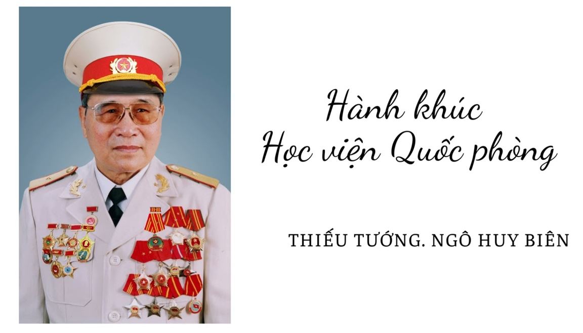 Ông Ngô Huy Biên đã được Đảng và Nhà nước trao tặng nhiều giải thưởng như Huân chương QC hạng 2,3, Huy chương quân kỳ Quyết thắng,…