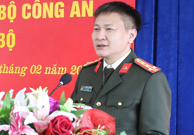 Nguyễn Ngọc Lâm được biết đến là Thiếu tướng Công an nhân dân Việt Nam