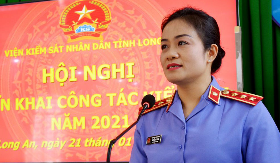 Nguyễn Hải Trâm được biết đến là nữ Kiểm sát viên Viện kiểm sát nhân dân tối cao người Việt Nam
