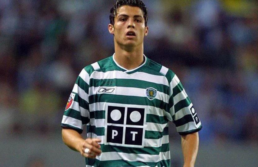 Ronaldo gia nhập vào đội hình chính thức của Sporting CP