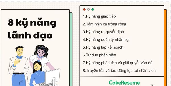 Những kỹ năng của một người lãnh đạo tài ba