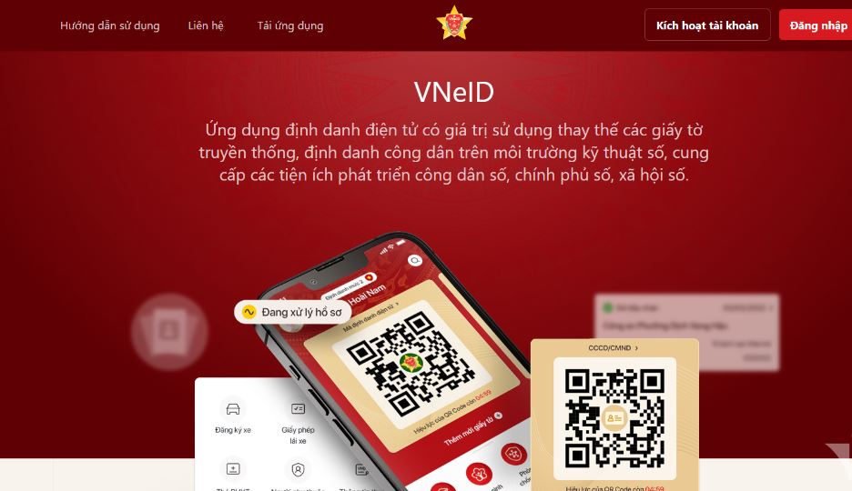 Truy cập vào ứng dụng