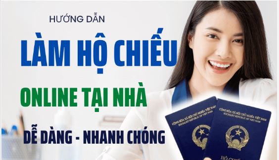 Các bước tiến hành làm hộ chiếu online tại nhà