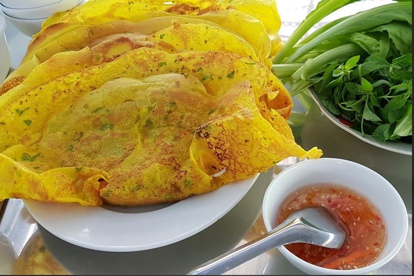 Bánh xèo củ hủ dừa xiêm - Cần Thơ