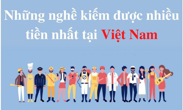 Một số ngành nghề kiếm được thu nhập cao