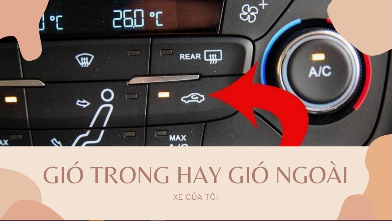 Điểm khác nhau giữa hai chế độ gió trong và ngoài