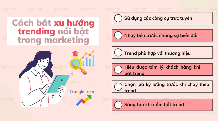 Bắt trend hiệu quả, nổi bật trong Marketing