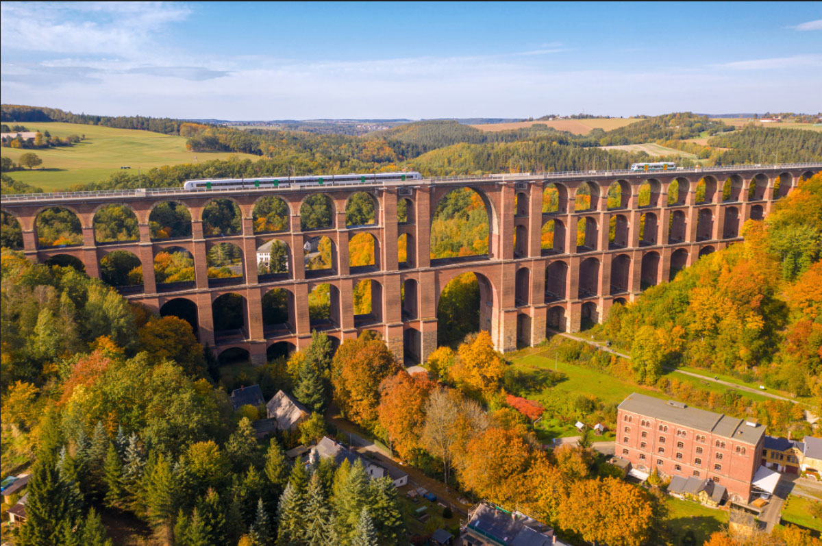 Cầu Göltzsch: Cầu xây bằng gạch lớn nhất của Đức