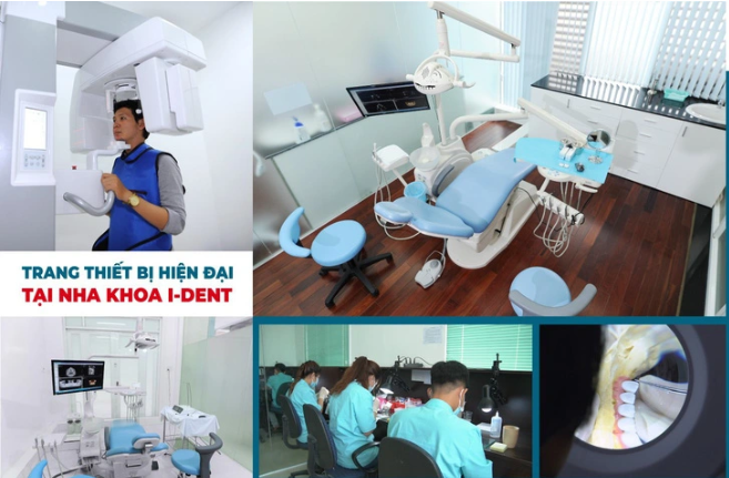 Trang thiết bị máy móc hiện đại tại nha khoa I-DENT TPHCM