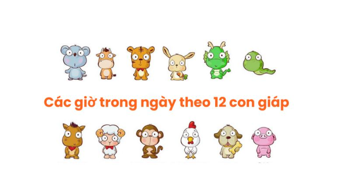 Cách xác định thời gian theo 12 con giáp