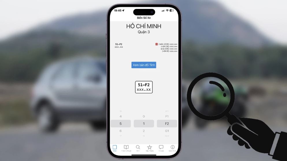 Phần mềm Biển số xe trên Smartphone rất tiện lợi, dễ sử dụng và hữu ích