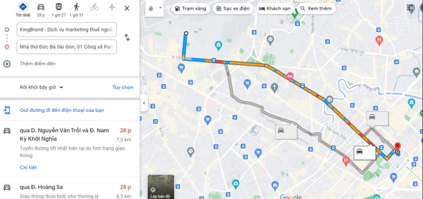 Các lý do khiến Google Maps chỉ đường chính xác